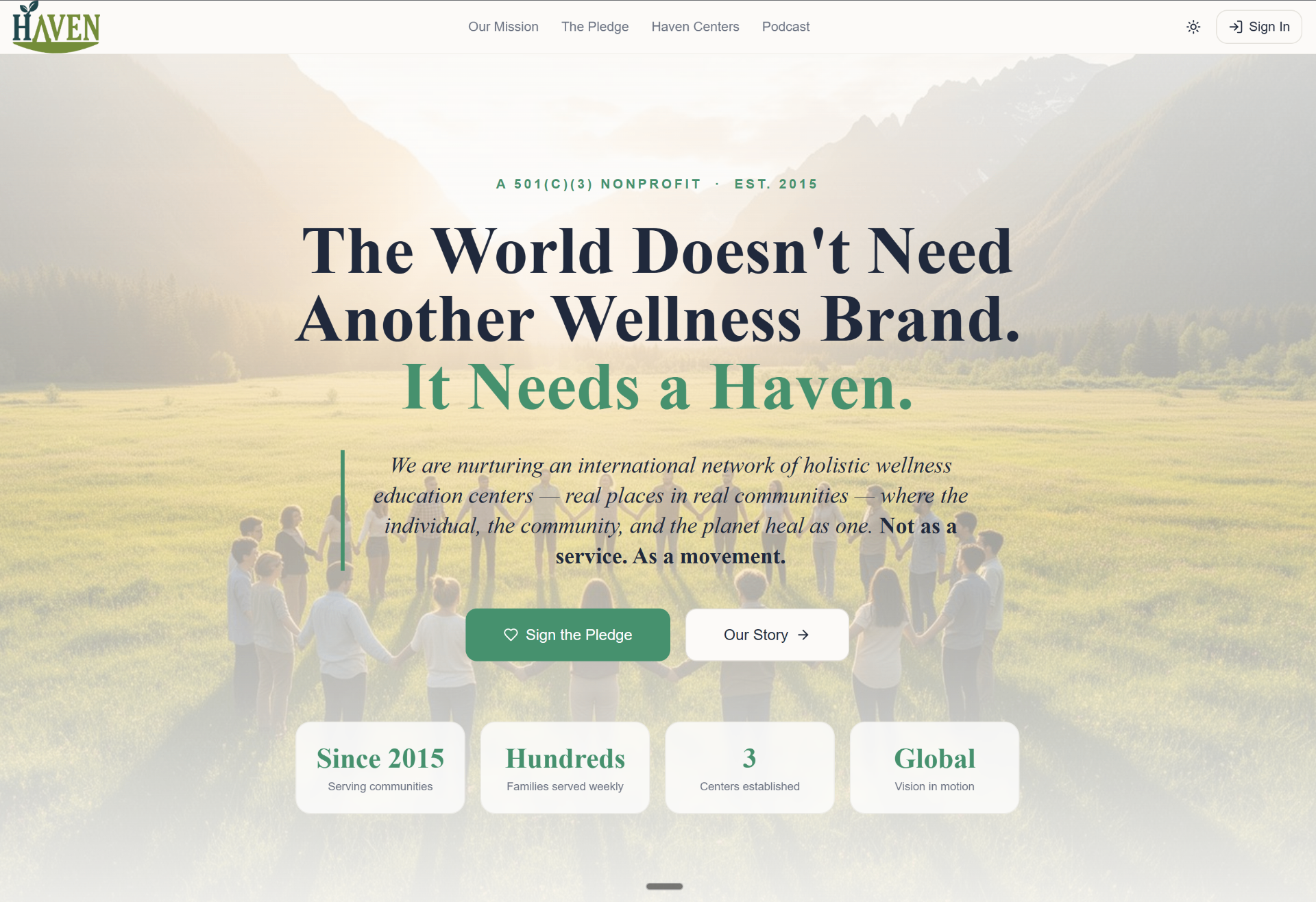 Haven for Humanity 501c3 Non-Profit preview